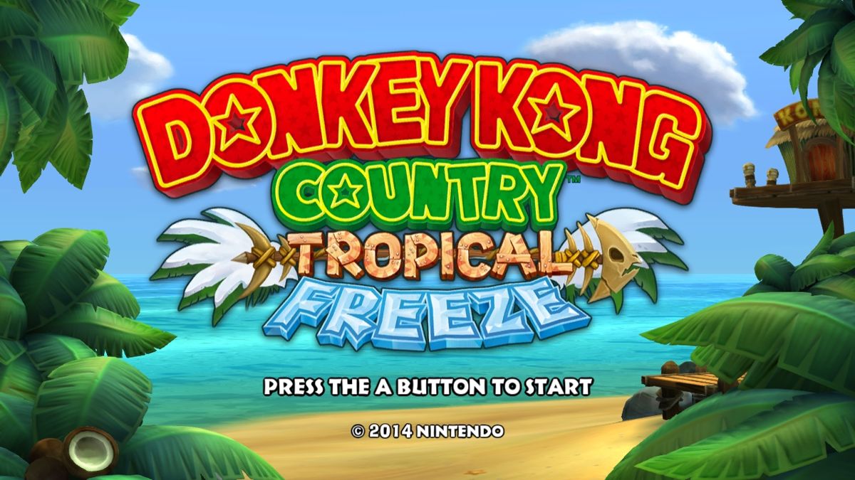 Donkey Kong Tropical Freeze screenshot 3 for Wii U